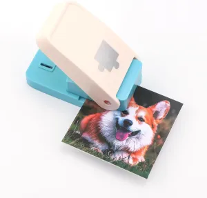 Puzzle Punch�� Mini Puzzle Maker��Portable Puzzle Pieces Puching Machine for Arts & Crafts Make Jigsaw Puzzles Scrapbooking & DIY Puzzle upheaval tinplate radiocarbon annually dawn dizzy Jigsaw Mini Tool BAOFALI 