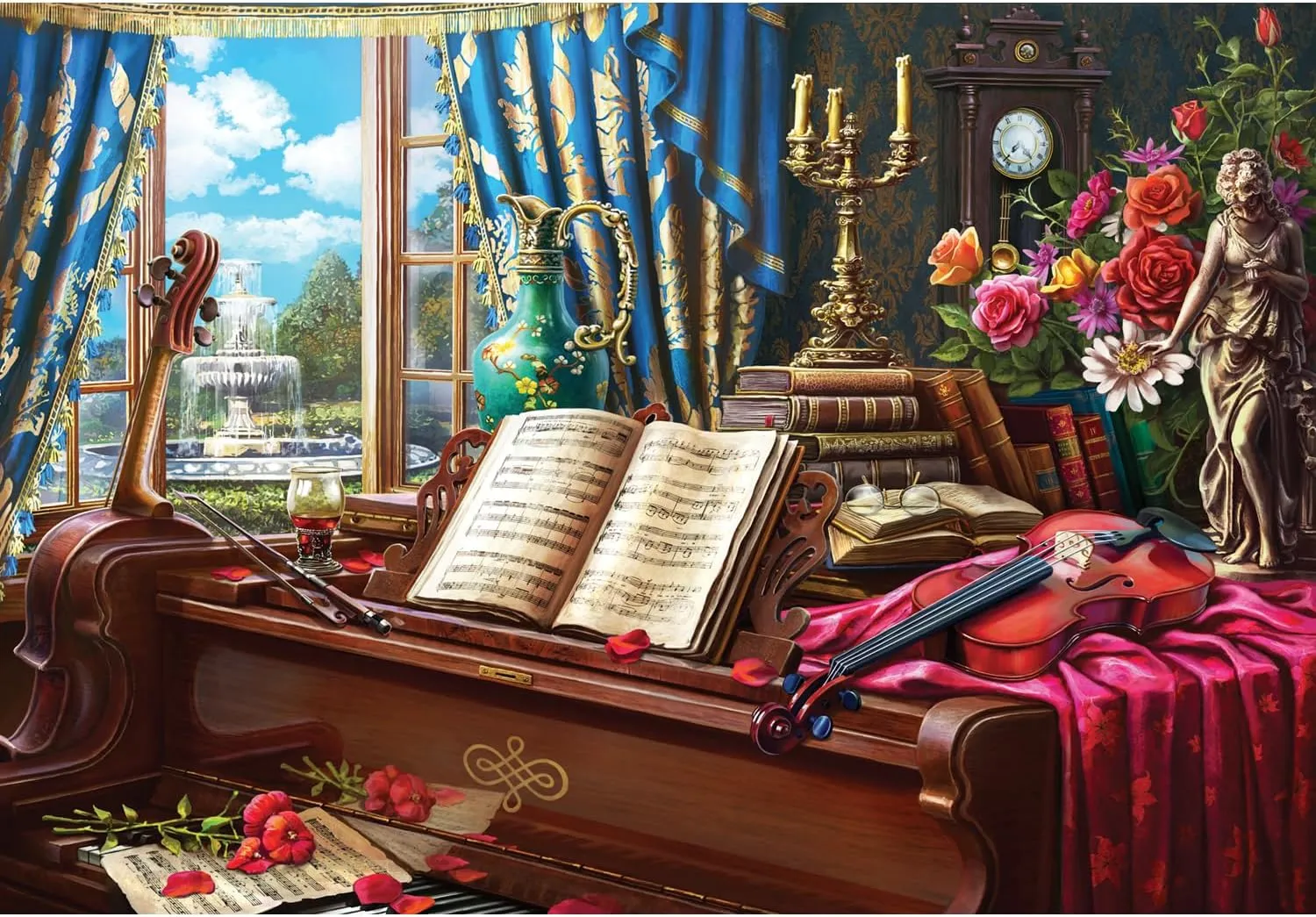 Puzzle - Sound of Music, 2000 Piece Jigsaw Puzzle, #3963 diversion by-product Anatolian 