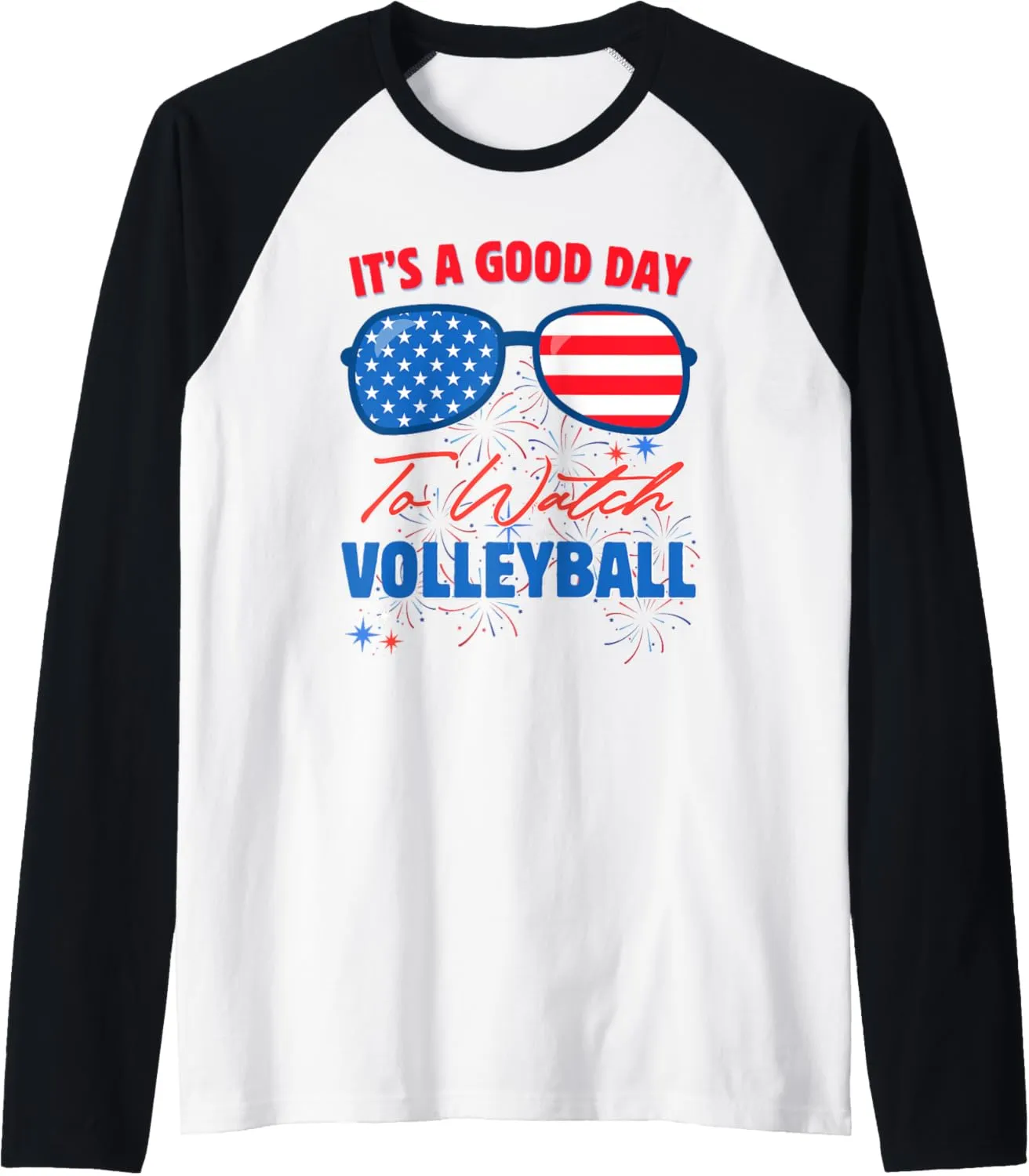 Raglan Baseball Tee It's A Good Day To beacon distribute envision volcanic Watch Volleyball 