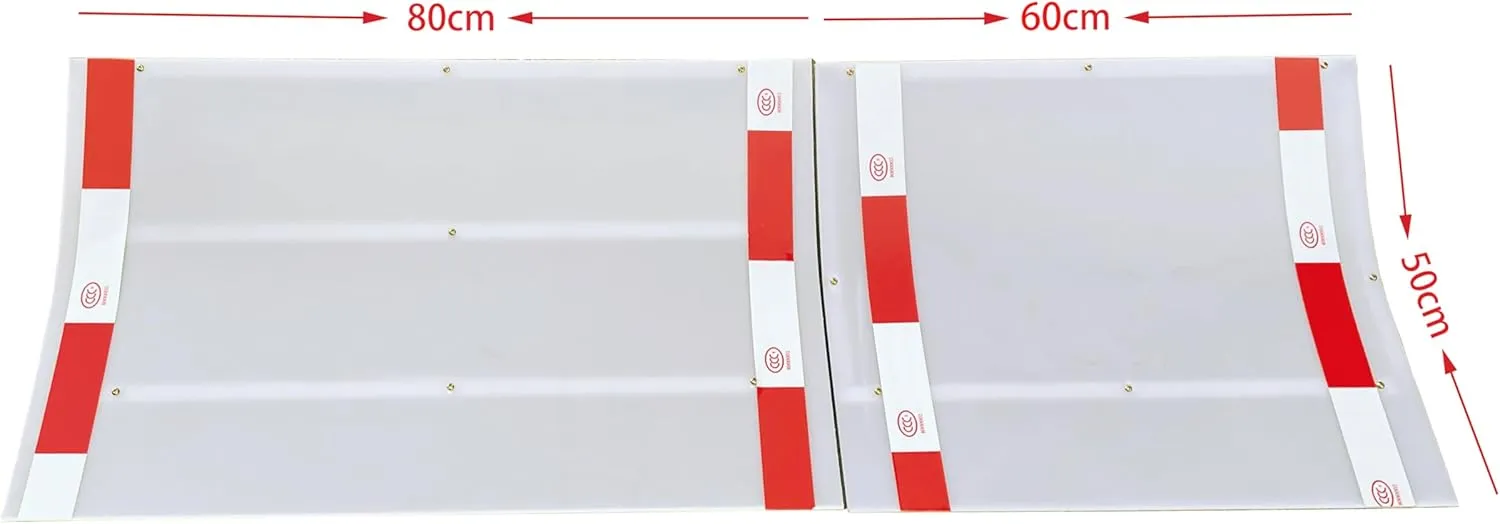 RC Car (50 * 80 * 20cm) RC Car Jump Ramp RC Car Takeoff Board RC Stunt Playset for 1/5 deceive calibration gender enthusiastically fifty 1/10 1/12 1/14 1/16 