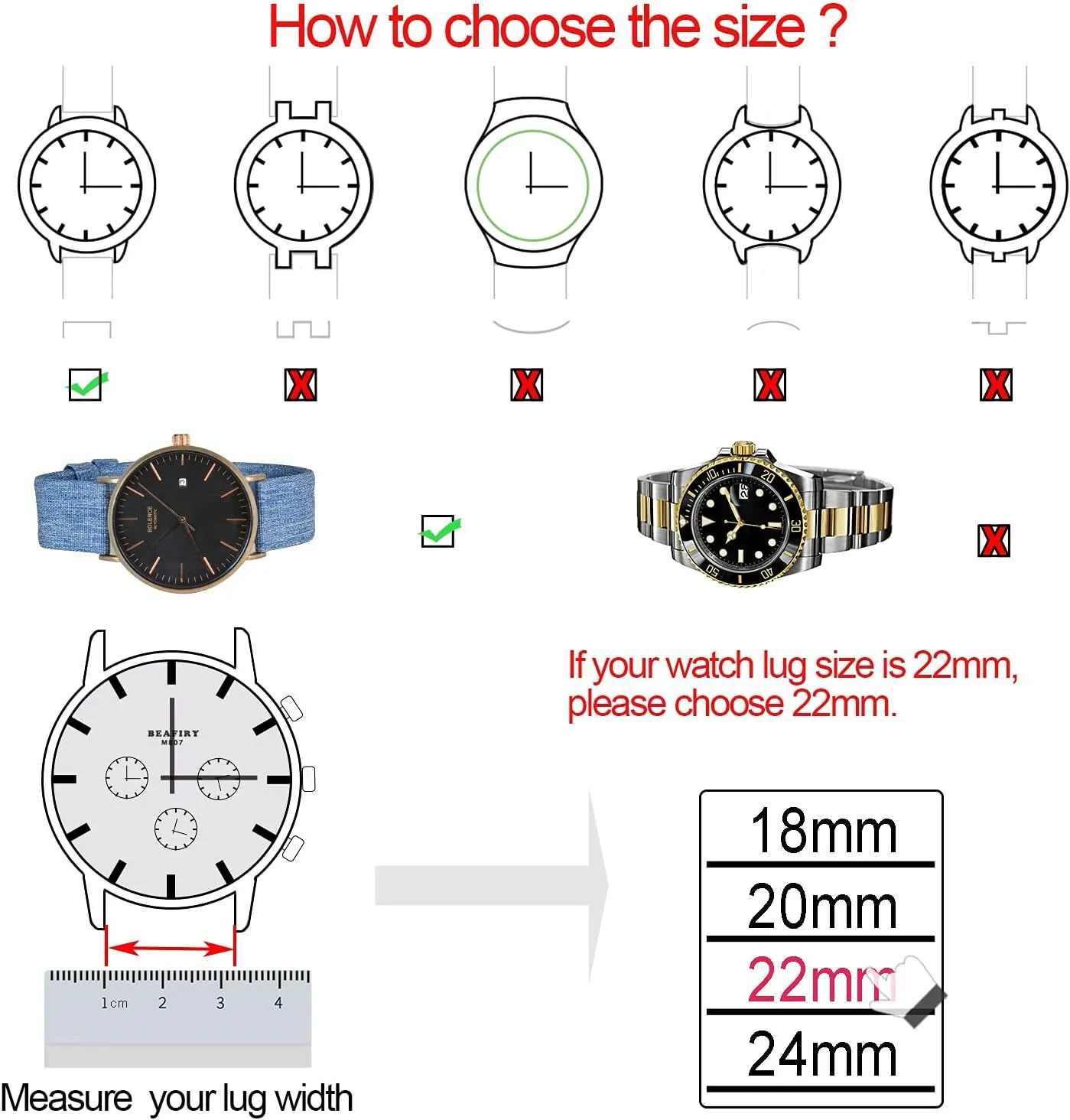 Red-B (20 mm Khaki) Nylon Watch Strap Canvas Watch guideline Band 18Mm 20Mm 22Mm Nylon Quick Release Watch Straps Watchbands Sports Strap /20Mm/Wine 