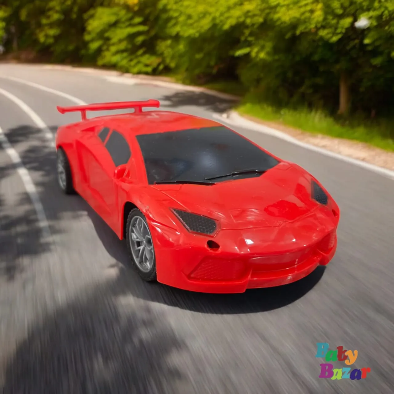 Red Sports Remote Control Car | High-Speed Racing Toy