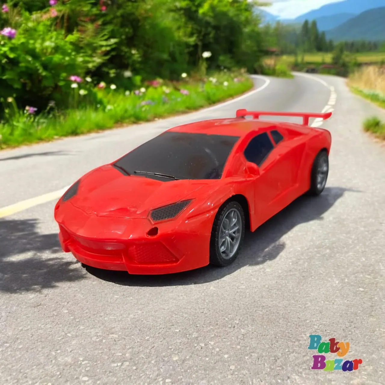 Red Sports Remote Control Car | High-Speed Racing Toy
