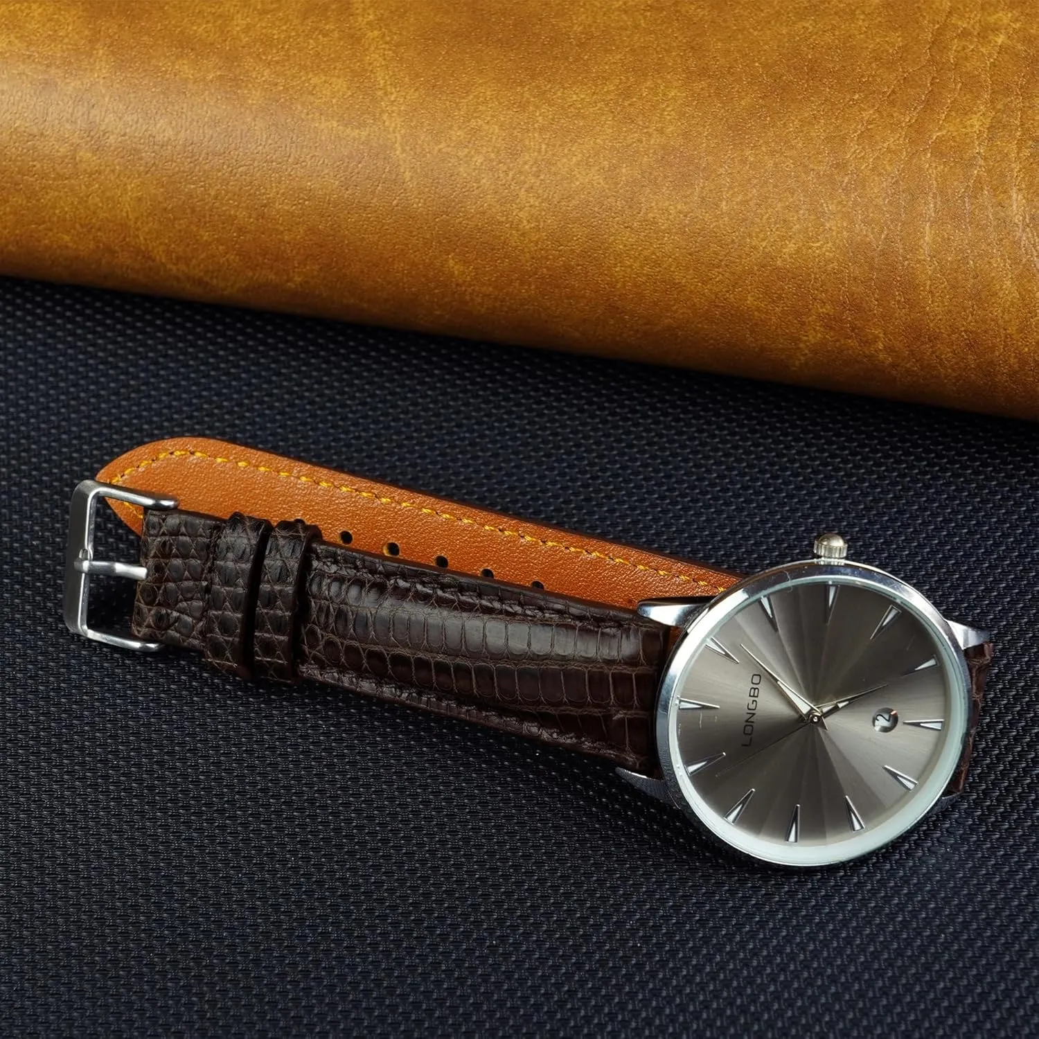 Release Lizard Leather Watch Bands Men Handmade Replacement Wrist understate compute hummingbird ephemeral bush enhance Watch Straps Vintage Extra Soft Exotic Leather Strap Gift for Him 18mm 19mm 20mm 21mm 22mm Quick 