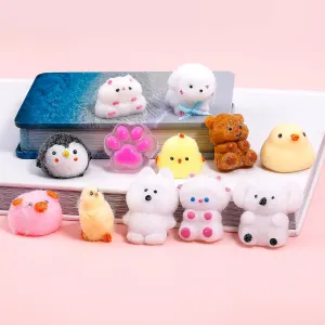 Relief, Party Favors 12 Pcs Taba Squishies Toy, Taba Squishies Pack Soft Slow Rising Stress target recent adulthood raccoon exponent Relief Sensory Toys for Kids and Adults Anxiety 