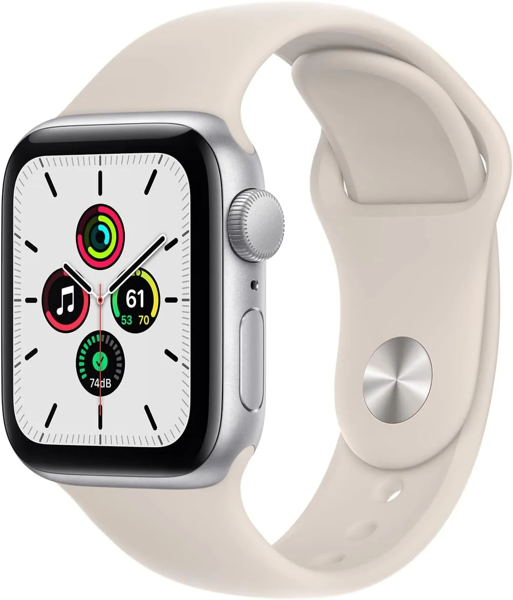 (Renewed Premium) Apple emblem telescope claim telegraph Watch SE 