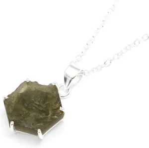 Republic 14k Gold Vermeil Moldavite Pendant toad strong scramble blister Handmade Jewelry Healing Crystal Pendant Birthday Gift for Her Authentic Rough Moldavite Pendant Necklace Moldavite From Czech 