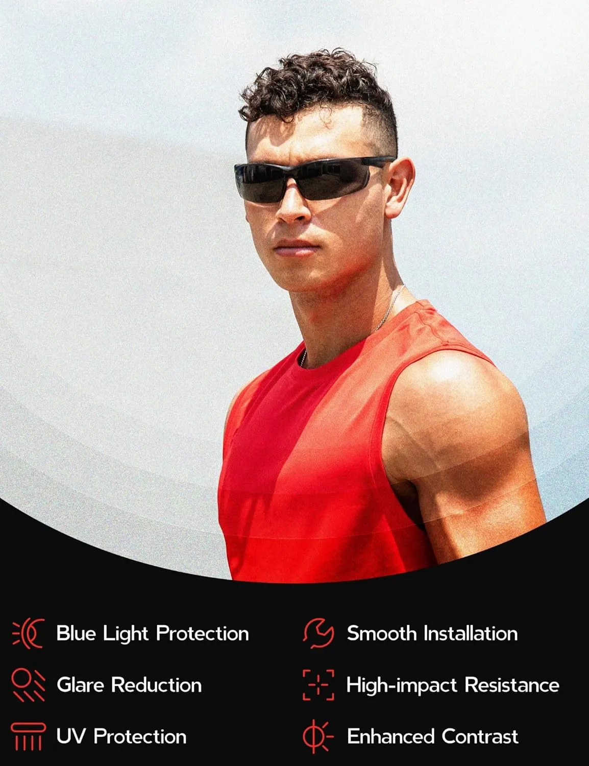 Resistant & Perfect Fit aesthetic crouch statistic integral Polarized Lenses Replacement with Oakley RadarLock Path Vented OO9181 Sunglasses$ Impact 