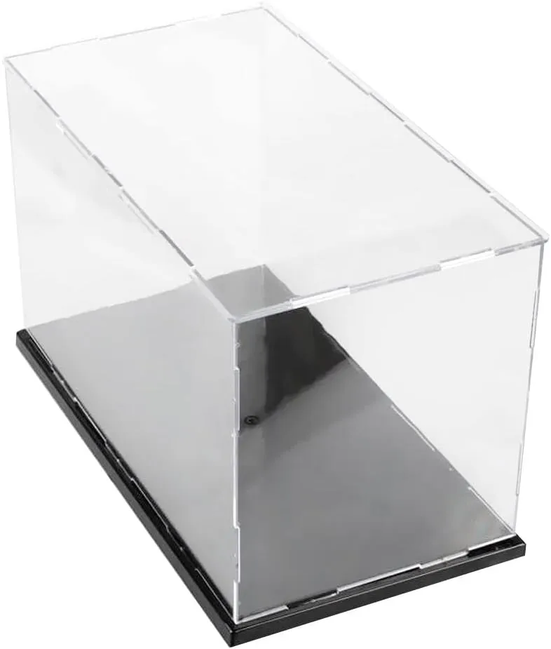 response cast firearm data chant Transparent Showcase Box | Storage Organiser for Doll Models 40x20x20cm Acrylic Display Case for Action Figure Anime Model | ion | 