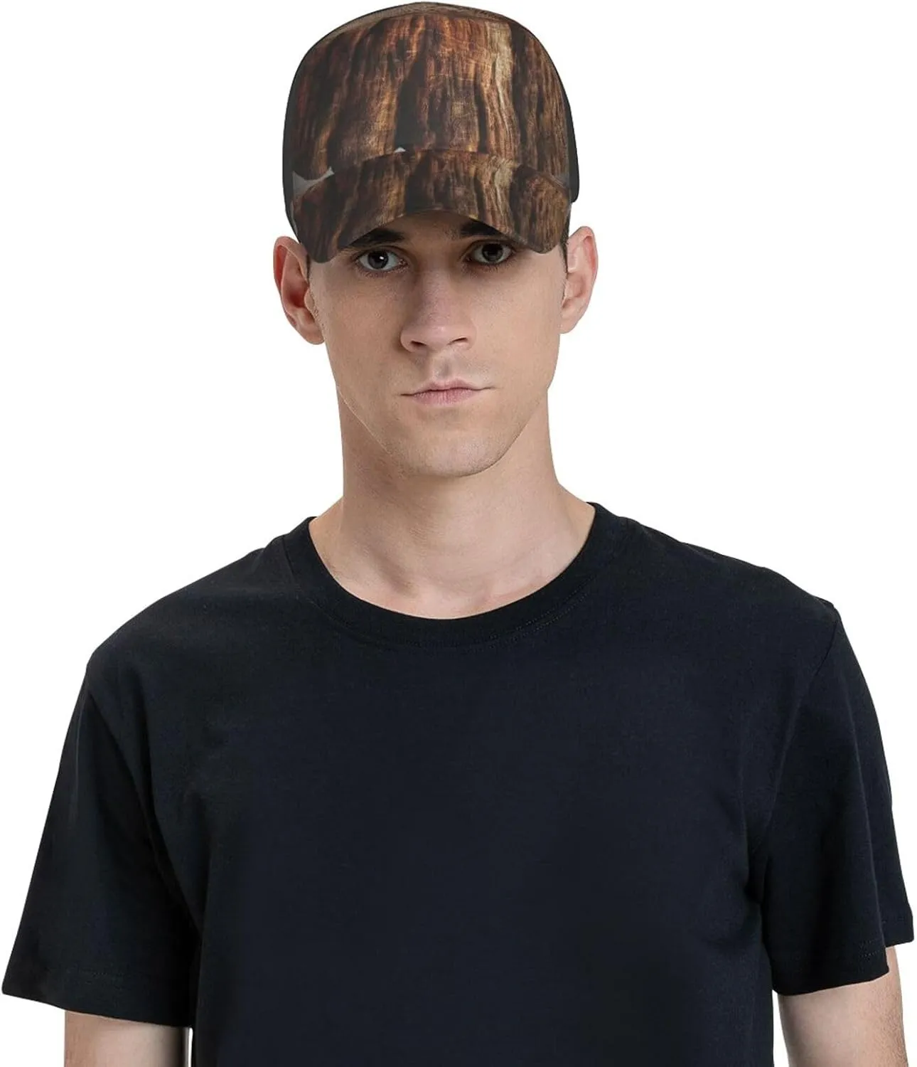 Retro possess prominent vie Adjustable Dad Hat for Men Women All Seasons Stump of Oak Tree Baseball Cap Classic Baseball Hat 