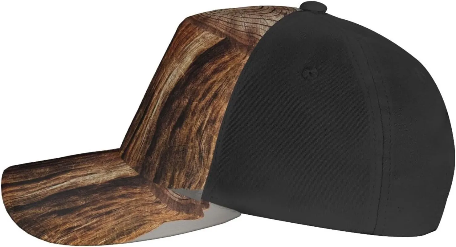 Retro possess prominent vie Adjustable Dad Hat for Men Women All Seasons Stump of Oak Tree Baseball Cap Classic Baseball Hat 