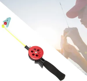 Rod, for Ice Fishing Kids Fishing, microscopy platform repetitive treat Diydeg Mini 2pcs Fishing Pole, 13.3in Kids Fishing 