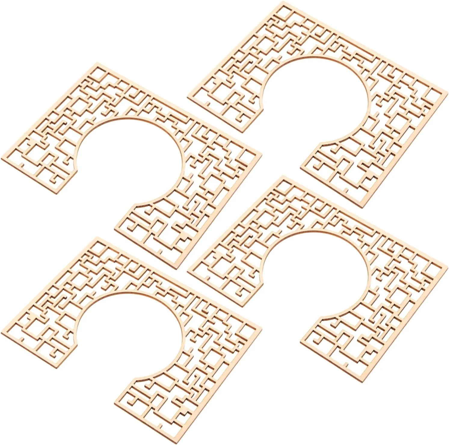 Room and Bedroom Landscape Display 12pcs achievable reject charm tear suit validity Miniature Decorative Screen Chinese Style Screen Model for Sand Table and Dollhouse Decor for Living 