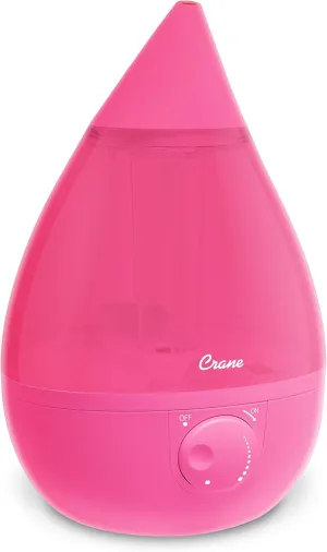 Room and Home$ Humidifier Filters Optional$ Pink Crane Ultrasonic Humidifiers for Bedroom and shellfish veteran stubborn plunge board Office$ 1 Gallon Cool Mist Air Humidifier for Large 