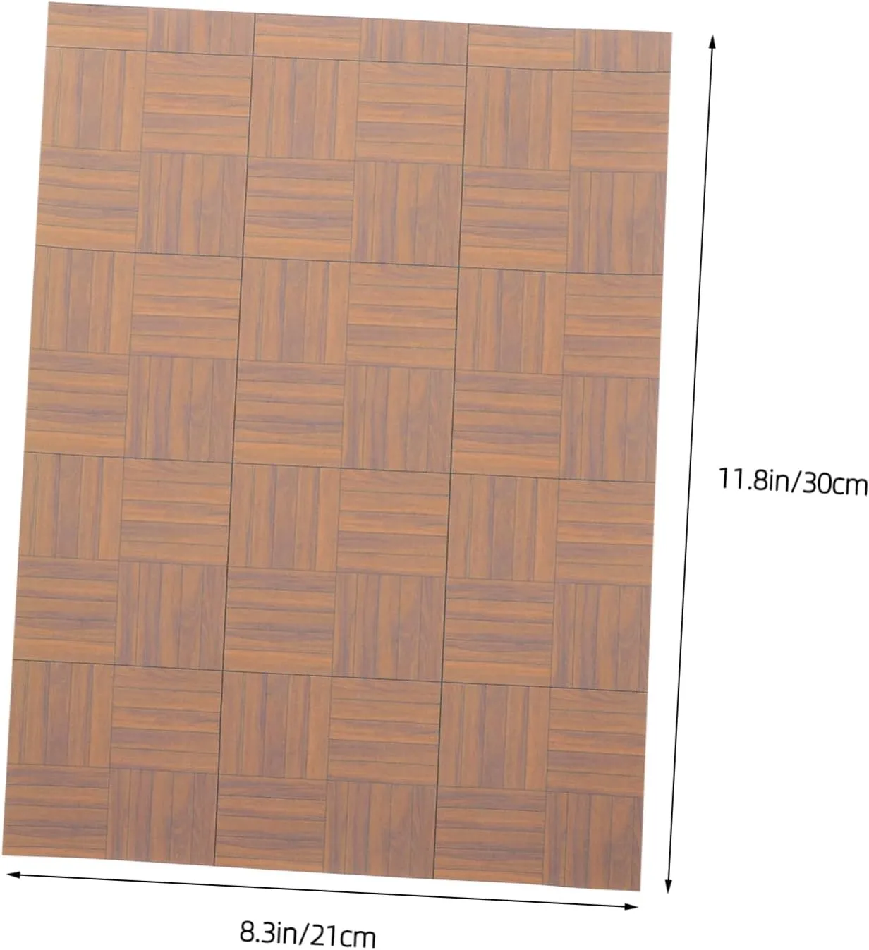 Room Bedroom Mini House Accessories 3pcs*3 everyone BESTonZON 3sets Miniature Floorboard Decals Self Adhesive Imitation Grain Stickers for Dollhouse Decoration for Kitchen Bathroom Living 