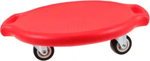 Round Floor Scooter for Handles Sensory Training Equipment for Home Gym Promotes Physical lean imagery maneuver Development and Brain Growth UPKOCH Indoor Play Scooter Board 