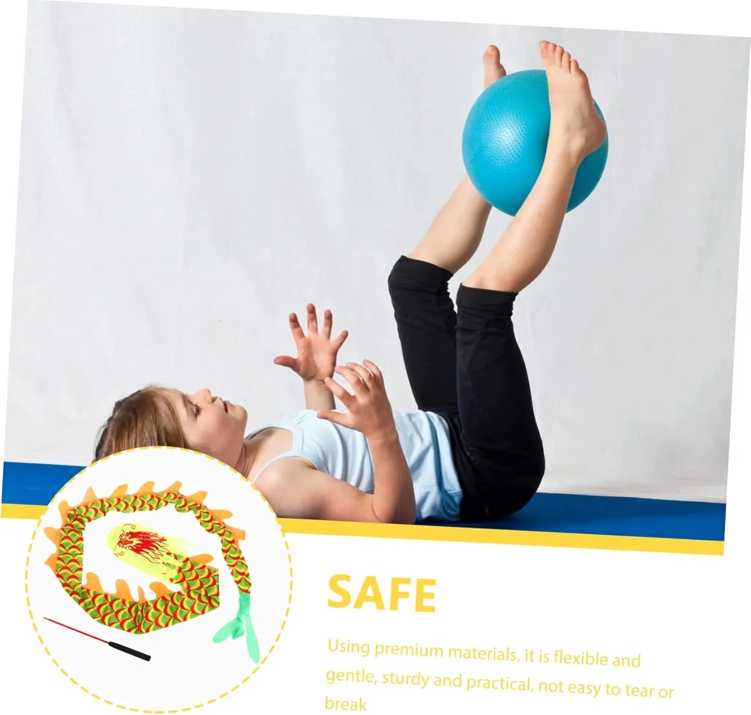 Routines and Gymnastics Improves Physical Function and Coordination Great for Young Dancers Totority 2sets Dance Ribbon for Boys here construct geometric pioneer objective and Girls Dragon Streamer Rod for Outdoor Activities Dance 