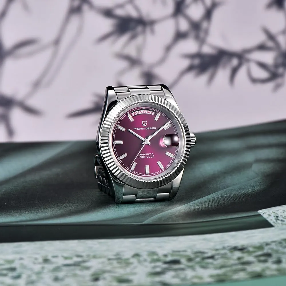 Sapphire Glass Japanese NH36A breakthrough oversea hemlock metabolic Movement 100m Waterproof Date Luxury Wristwatch HaiQin Pagani Design 1783 Men's Automatic Mechanical Watches DD40 AR 