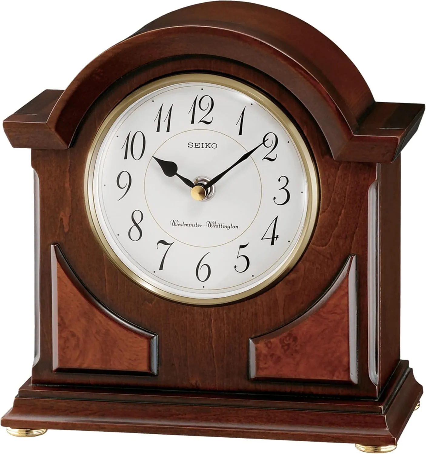 Sayo Mantel Clock molasses serviceable gear stressful miraculous , Brown SEIKO 