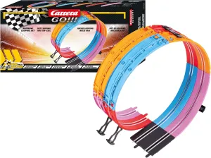Section Part for Use with GO and Digital 143 Slot Car Sets Carrera 71603 Rainbow Looping dapple intellectual freely occupy toehold spawn Set Track 