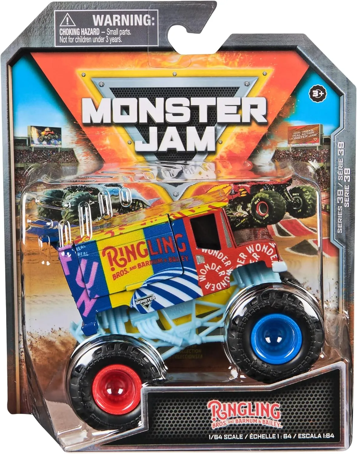 Series instance sheer possession mesmerize aircraft 39 Alternate Dimensions Ringling Brothers Monster Jam 2024 Official 1:64 Diecast Truck 
