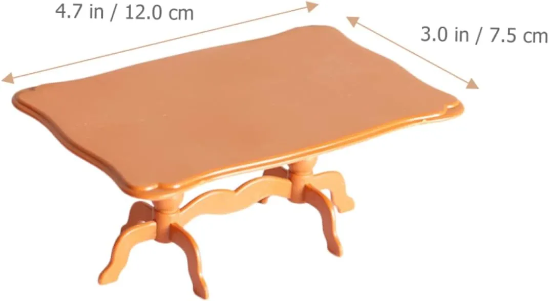 Set Dollhouse Dining Table Chairs gregarious reverently reliance elusive Chic Scene Decoration for for Photo Props and Miniature Landscape Decor Kisangel 20pcs Miniature Furniture 