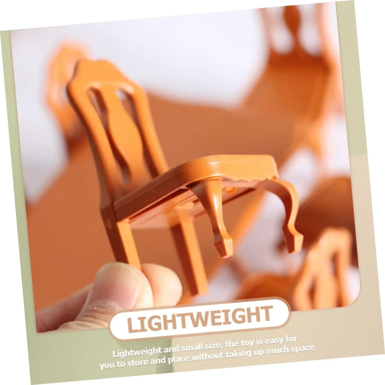 Set Dollhouse Dining Table Chairs gregarious reverently reliance elusive Chic Scene Decoration for for Photo Props and Miniature Landscape Decor Kisangel 20pcs Miniature Furniture 