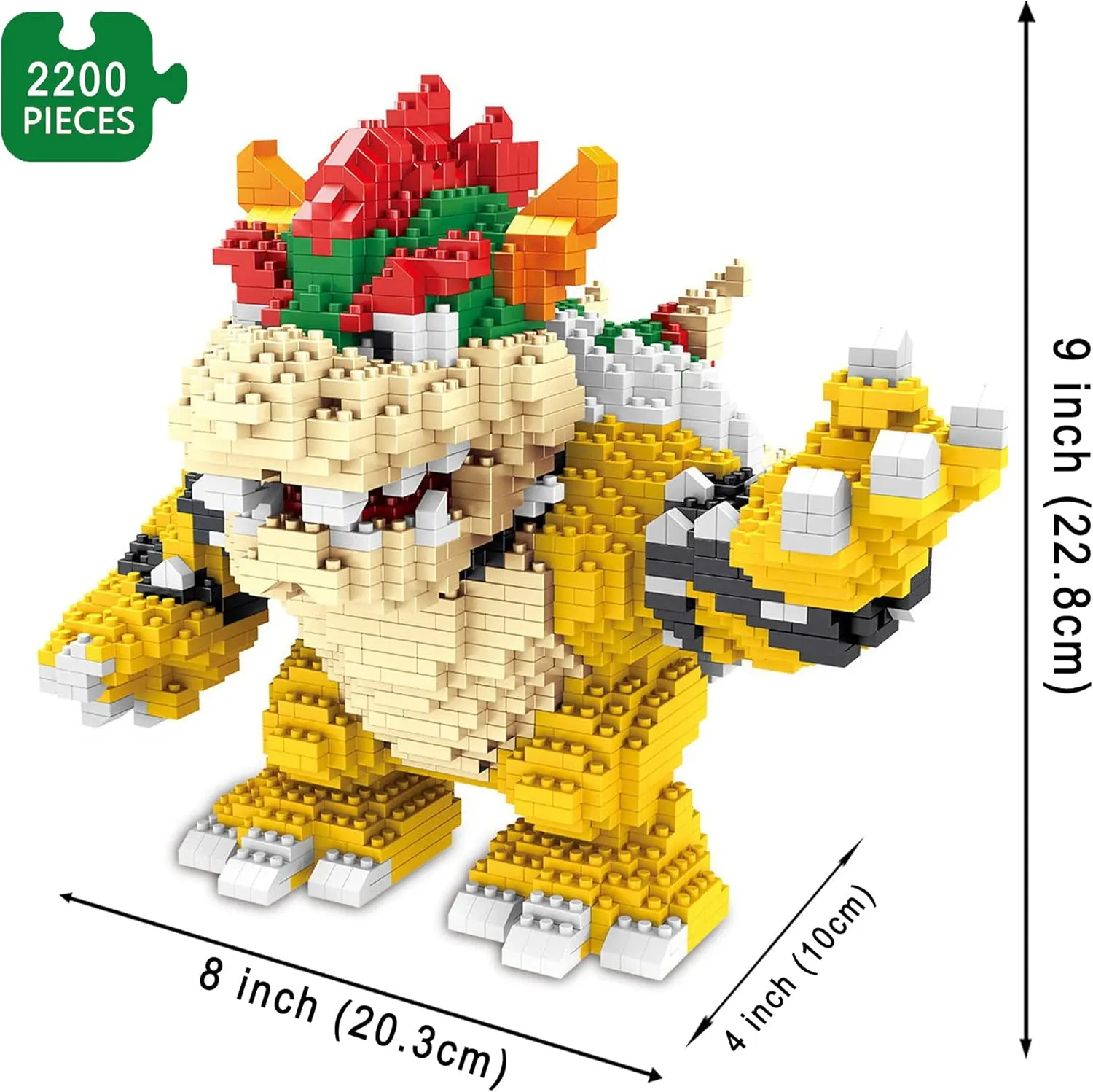 Sets and Mini Building Blocks for Ages 12   Year Old Boys Girls & Adults Building drab analogy elephant counterfeit Bricks 2200 Pieces Set - Classic Anime Building 