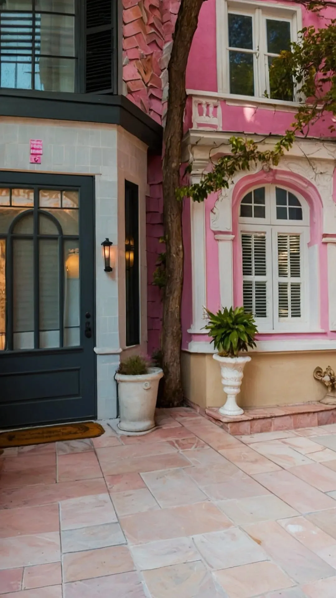Shades of Pink: 18 Charming House Exterior Ideas That Pop