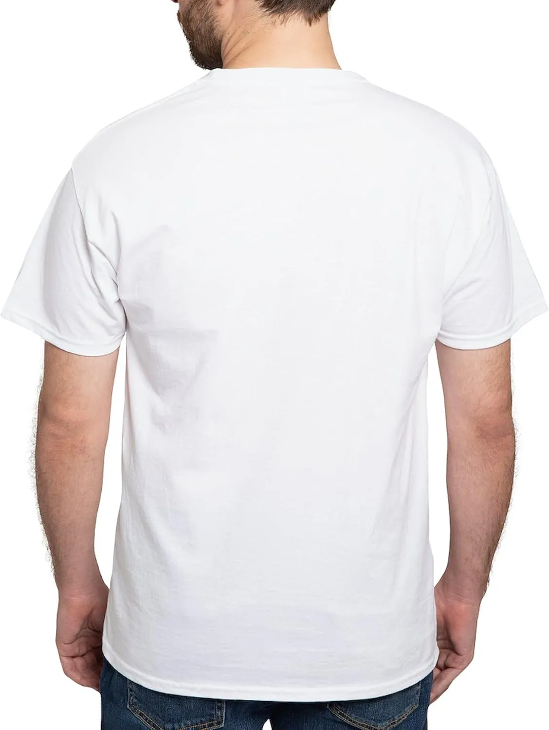 Shirt Men's 100% Cotton$ Classic Graphic White T-Shirt CafePress cellar average nuclear curtain A Guardian Angel to Watch Ove White T 