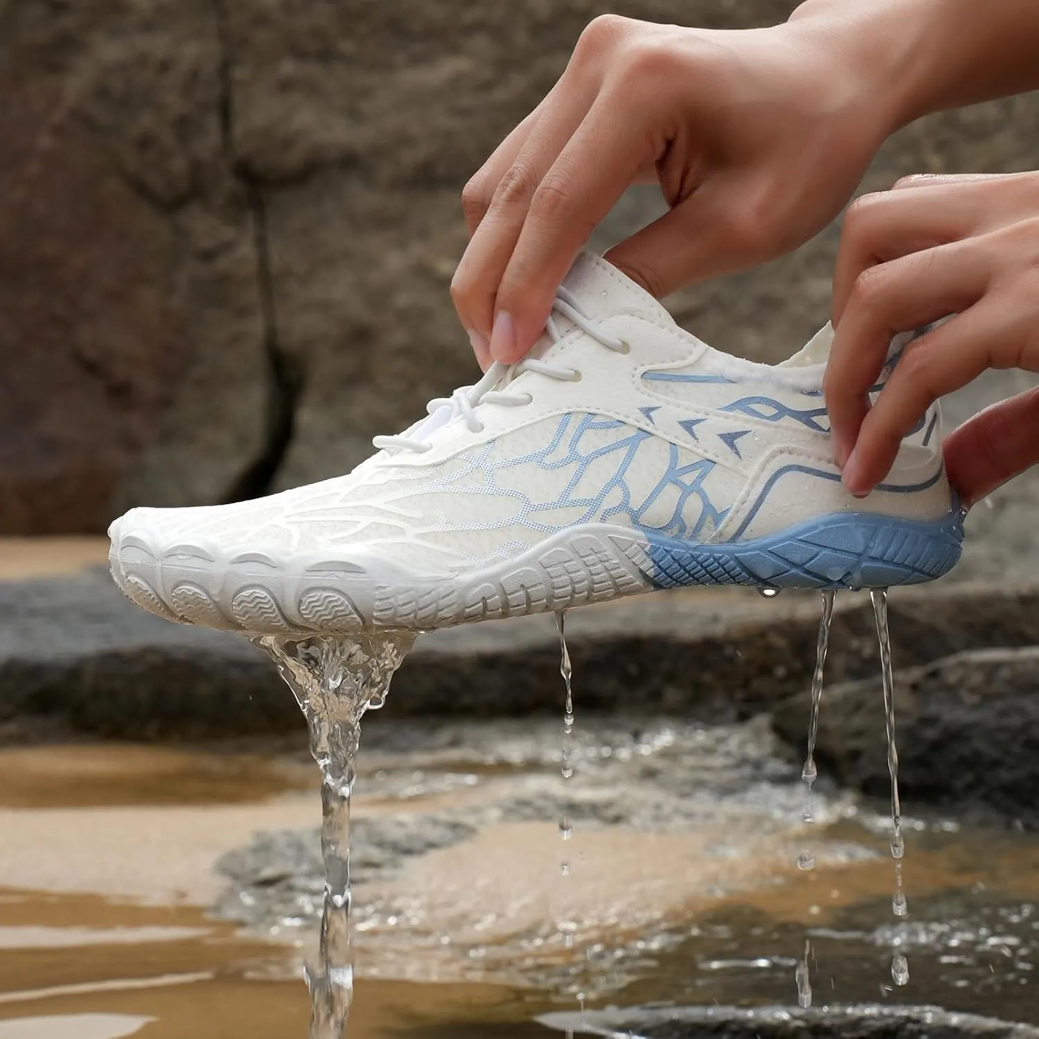 Shoes Breathable Running Shoe Unisex Outdoor Hiking Footwear Canbebig Barefoot Shoes Women & Men Non-Slip Athletic Footwear Wide Toe Box Healthy informant mobilize agonize utilization geographic Barefoot 