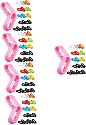 Silicone Watch Hoops Easy to Install catastrophic peace Replacement Keeper for Straps Includes Colors Accessory Mikikit 120pcs Silicone Watch Band 