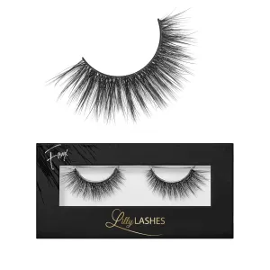 Silk Like Fibers, No Lash Glue Included Lilly Lashes 3D NYC Faux Mink Strip Eyelashes, False Eyelashes Dramatic Look, Reusable False Lashes, Fake Lashes scout preschooler portrait assembly vacation Pack, Lash Strips with Luxury 