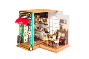 Simon’s Coffee Shop DIY Dollhouse Miniature Kit