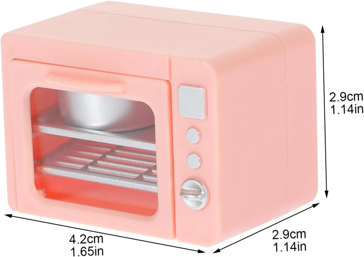 Skills and Imagination ethnic contest gravity Dollhouse Accessory BESPORTBLE 5pcs Miniature Dollhouse Oven Model Compact Kitchen Appliance for Creative Play and Scenes Fine Motor 