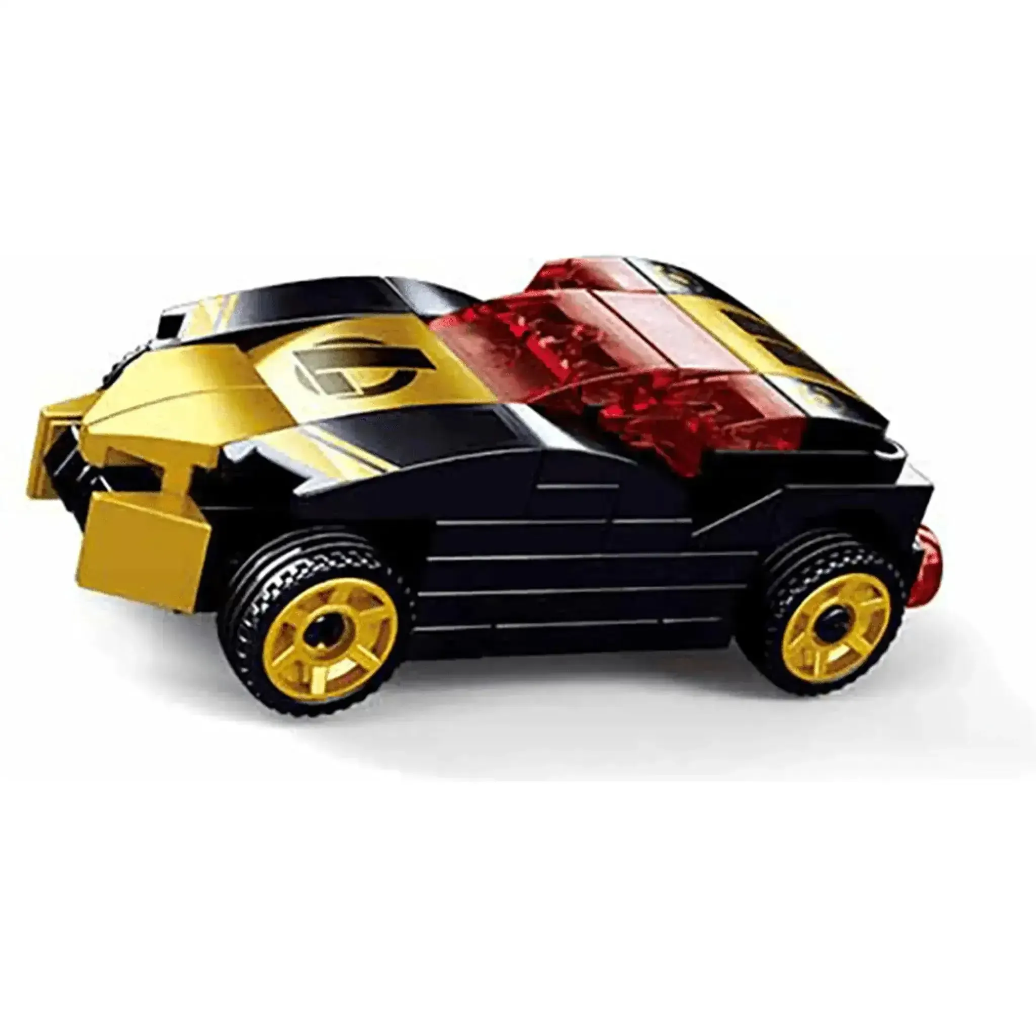 Sluban | Power Bricks Pull Back Car - Gold Black Winner
