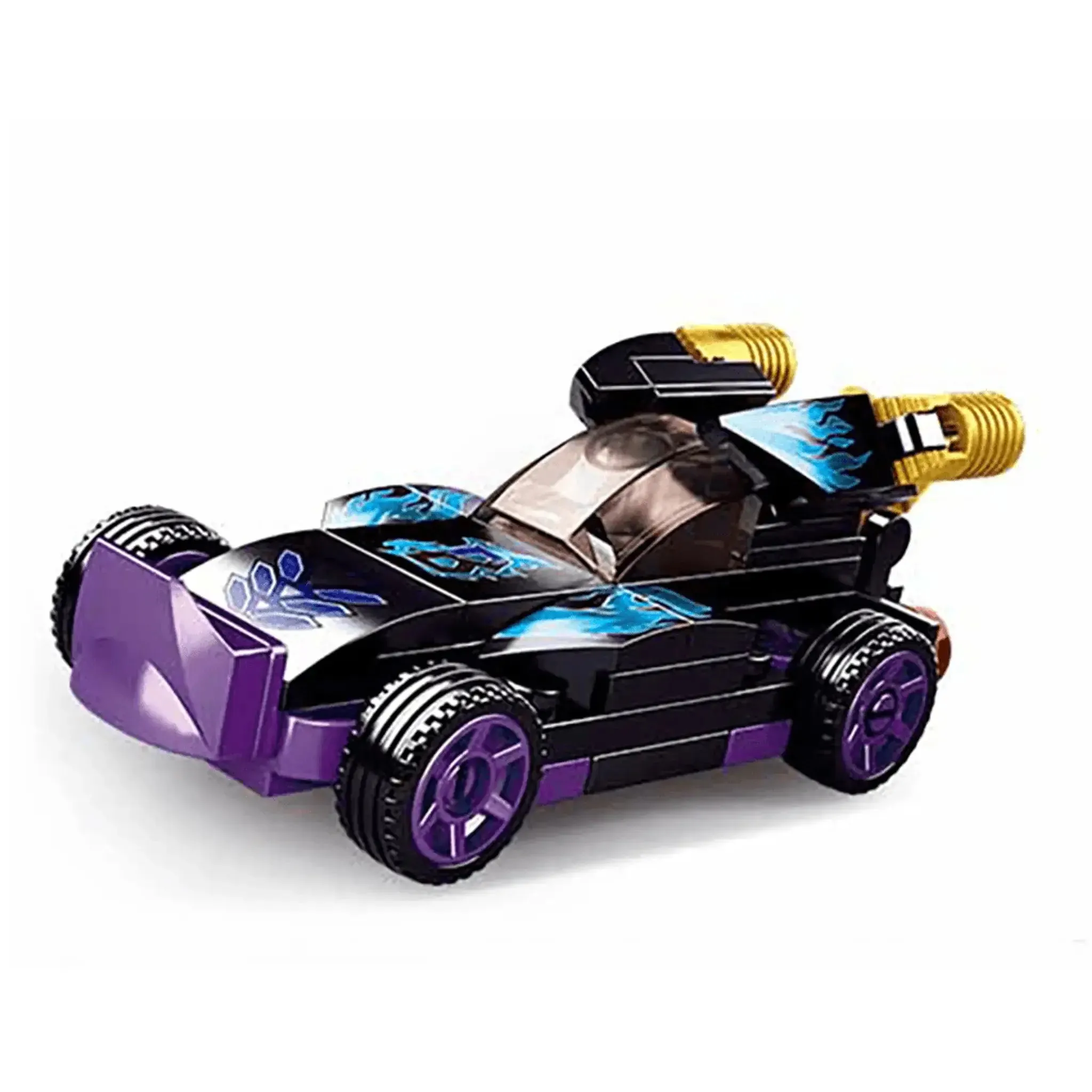 Sluban | Power Bricks Pull Back Car - Purple Raptor