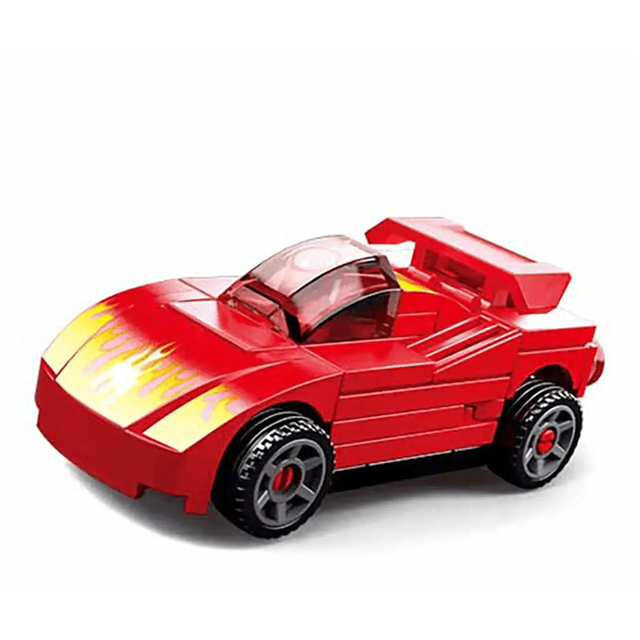 Sluban | Power Bricks Pull Back Car - Red Furious