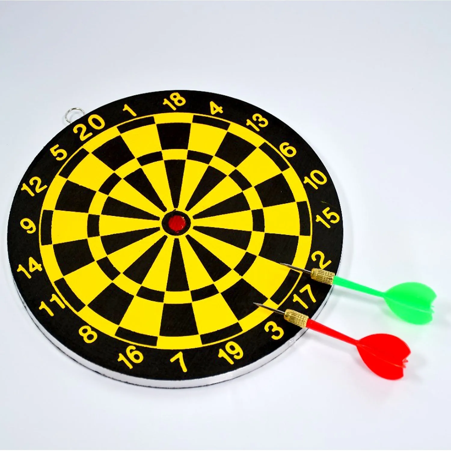 Small Dart Board with 2 Darts Set for Kids Children. Indoor Sports Games Board Game Dart Board Game.
