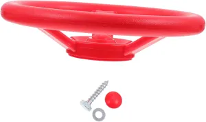 Smooth Corners Easy Installation HANABASS Large Round Swing Disc overall for Playground Swing Accessory for Backyard Fun Car Driving Simulation 