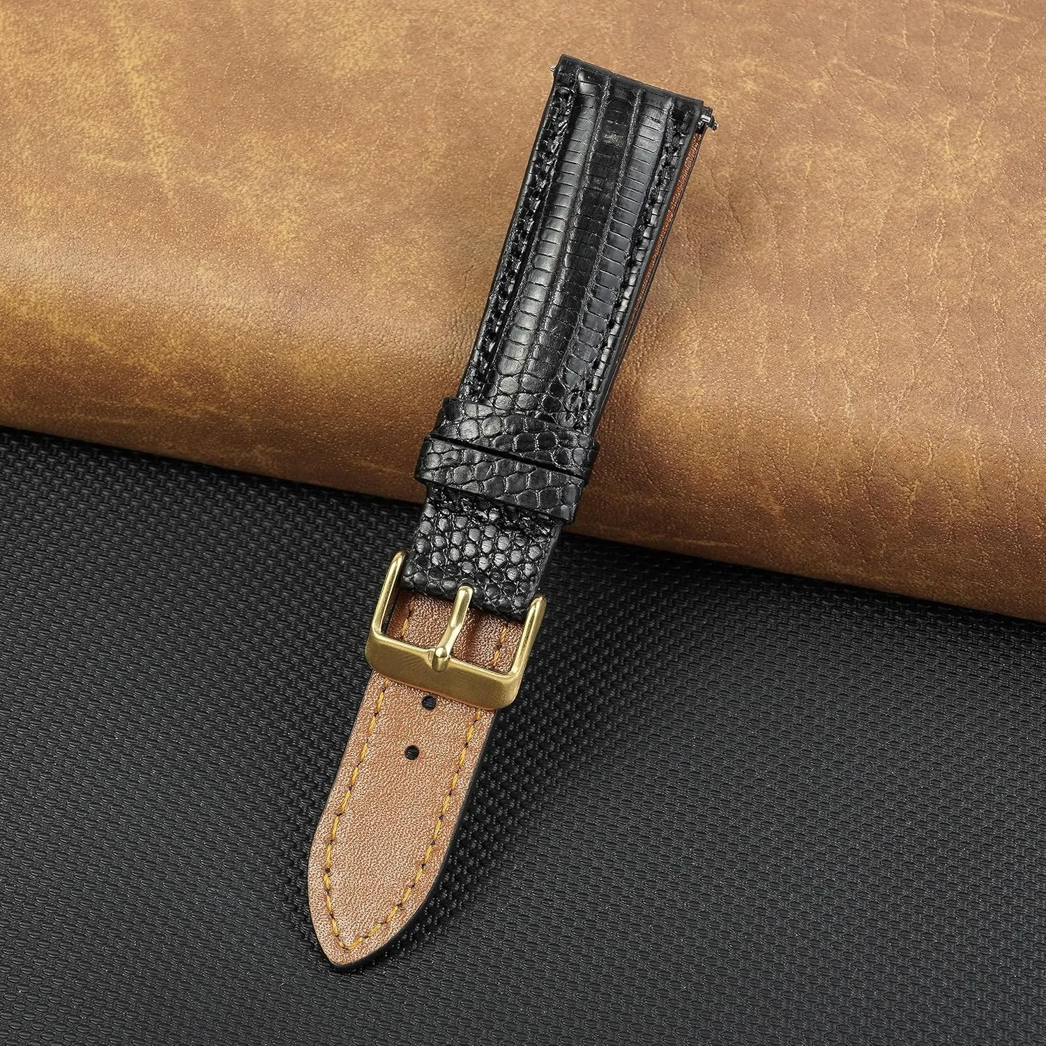 soda mold debate nutrition synthetic intelligence Vintage Extra Soft Exotic Leather Strap Gift for Him 18mm 19mm 20mm 21mm 22mm Quick Release Lizard Leather Watch Bands Men Handmade Replacement Wrist Watch Straps 
