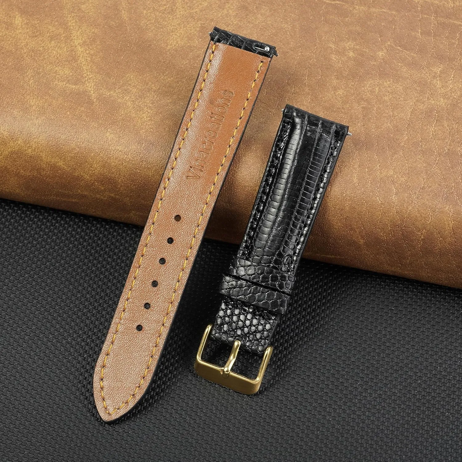 soda mold debate nutrition synthetic intelligence Vintage Extra Soft Exotic Leather Strap Gift for Him 18mm 19mm 20mm 21mm 22mm Quick Release Lizard Leather Watch Bands Men Handmade Replacement Wrist Watch Straps 