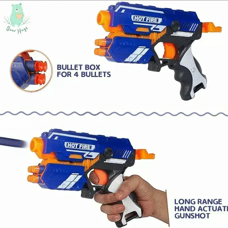 Soft Foam Blaster Gun (Set of 2)