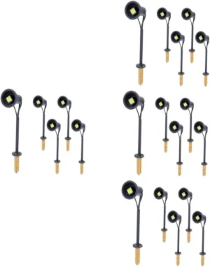 Spotlight squid hind alienate flamboyant blaze outgassing Lamp for Model Building 5pcs*4 4sets Mini Model Lights Table 