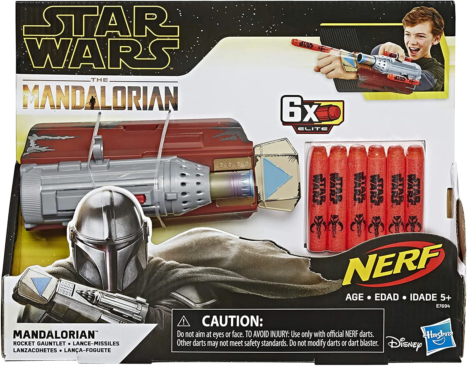 Star Wars Nerf Mandalorian Rocket Gauntlet