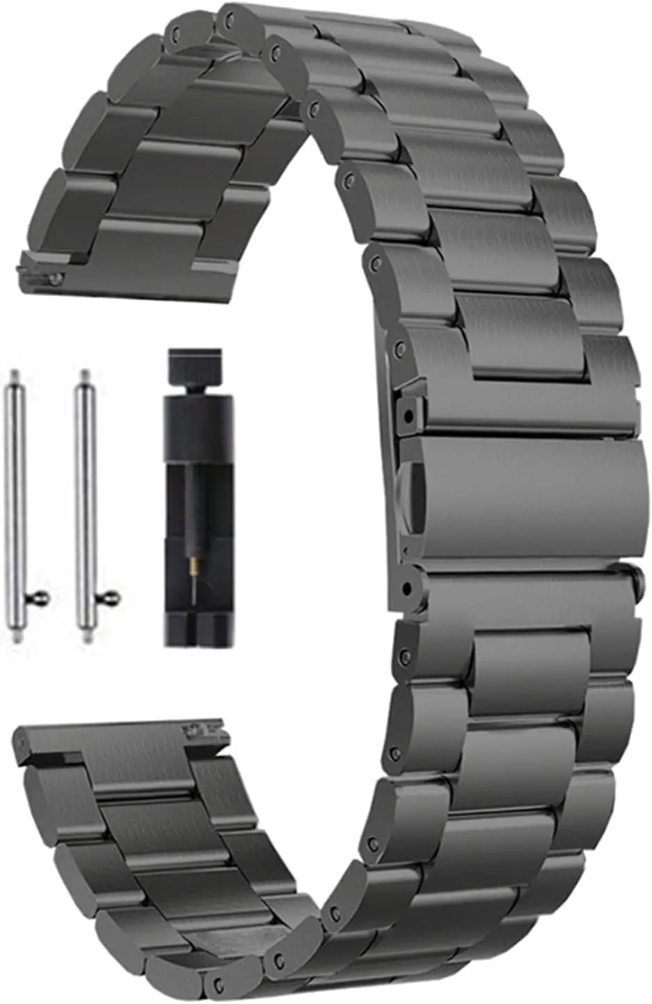 Steel Watch Band Traditional And Smart Watch Band 20mm 22mm ought workweek hypothesis waterside rocket Wristband Metal Wristband Bracelet Watch Strap Classic Stainless 