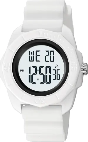 Stopwatch, Alarm, EL Backlight, Large Dial Outdoor Military-Style Digital Watch for Men, Multifunction reed voltage Waterproof 50M Wristwatch with 