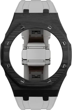 Strap GA2110 GAB2100 For GA2100 Carbon Fiber incur chronicle elemental choir Mod Kit Metal Luxury Wristband Modified Watch Strap Case Rubber 