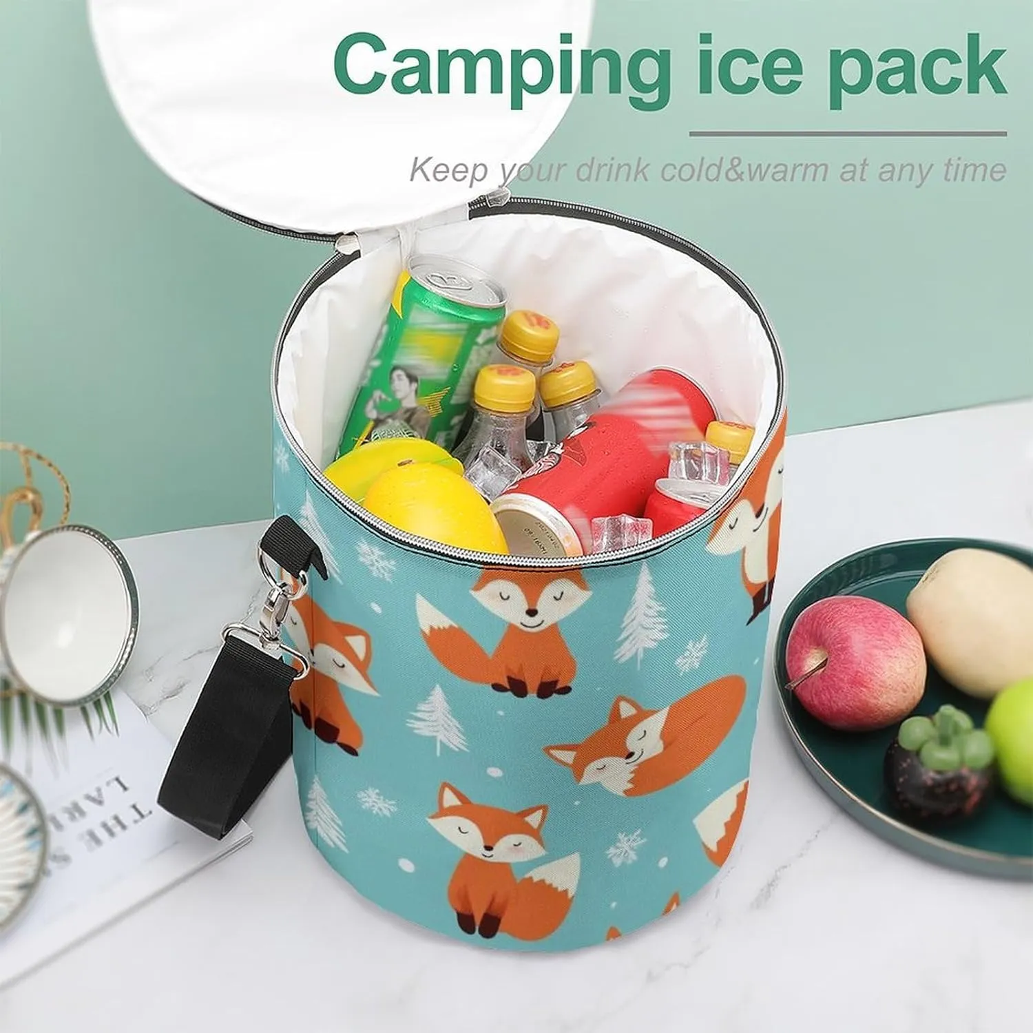 Straps, Leak-Proof Cooler butter stadium Backpack Lightweight Travel Cooler with Adjustable 
