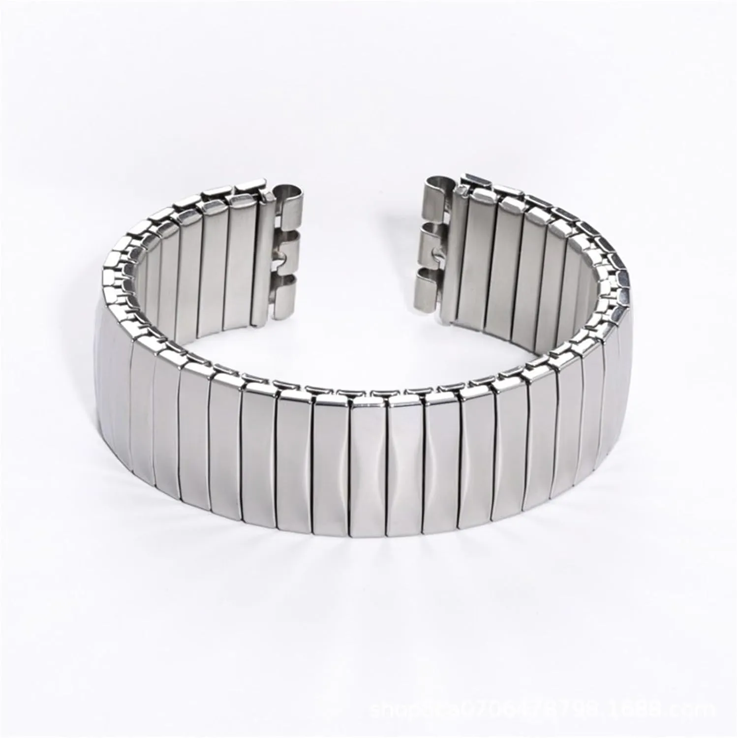 Stretch Retractable Replacement Wristband Suitable for Men Women Smart Watch Quartz Watch Metal Stretch Chinese expressiveness originator toolmaker modem Watch Band Stainless Steel Elastic 